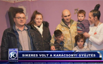 SIKERES VOLT A KARÁCSONYI GYŰJTÉS