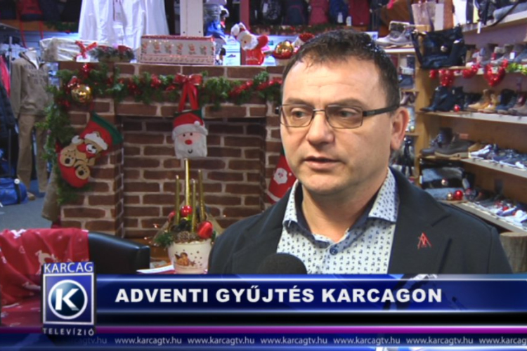 Adventi gyűjtés Karcagon