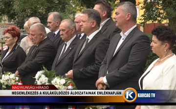 MEGEMLÉKEZÉS A KULÁKÜLDÖZÉS ÁLDOZATAINAK EMLÉKNAPJÁN