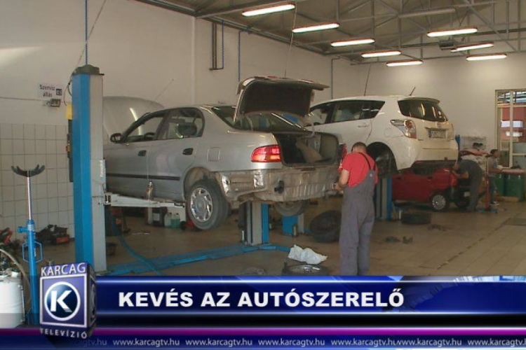 KEVÉS AZ AUTÓSZERELŐ