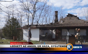 Leégett az angol úr háza, gyűjtenek