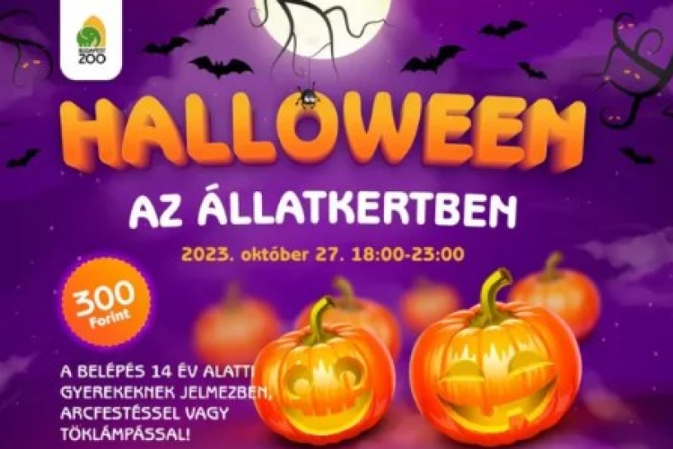 Halloween-programokkal várja péntek este a Fővárosi Állatkert az érdeklődőket