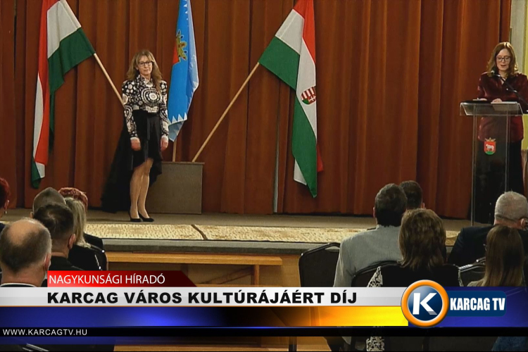 KARCAG VÁROS KULTÚRÁJÁÉRT DÍJ
