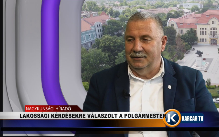 LAKOSSÁGI KÉRDÉSEKRE VÁLASZOLT A POLGÁRMESTER