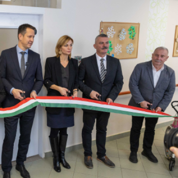 Tiszaág Integrált Szociális Intézmény átadója