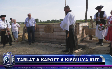 Táblát kapott a Kisgulya-kút