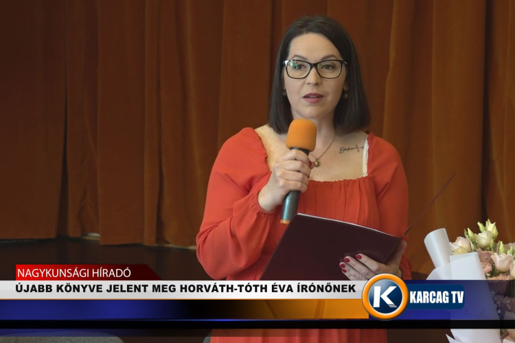 ÚJABB KÖNYVE JELENT MEG HORVÁTH-TÓTH ÉVA ÍRÓNŐNEK