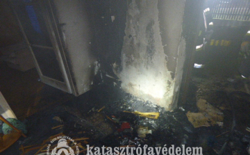 Egy elmozdult füstcső okozott tüzet Kisújszálláson