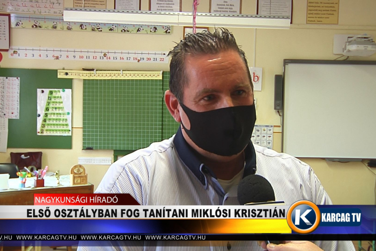 Első osztályban fog tanítani  Miklósi Krisztián
