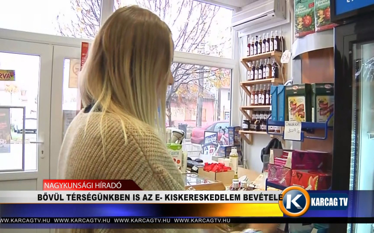 BŐVÜL TÉRSÉGÜNKBEN IS AZ E KISKERESKEDELEM BEVÉTELE