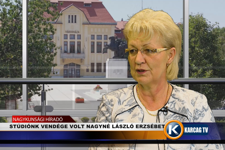 STÚDIÓNK VENDÉGE VOLT NAGYNÉ LÁSZLÓ ERZSÉBET
