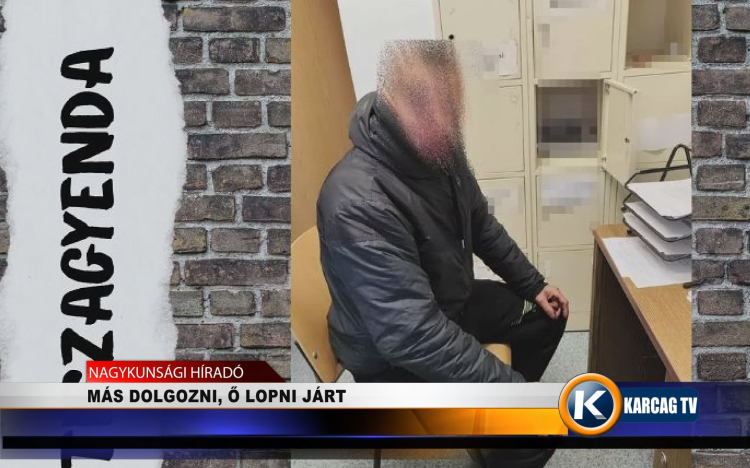 MÁS DOLGOZNI, Ő LOPNI JÁRT