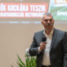 Ferencz Orsolya űrkutató, űrkutatásért felelős miniszteri biztos lakossági fóruma