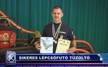 SIKERES LÉPCSŐFUTÓ TŰZOLTÓ
