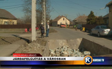 JÁRDAFELÚJÍTÁS A VÁROSBAN