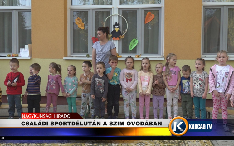 CSALÁDI SPORTDÉLUTÁN A SZIM ÓVODÁBAN