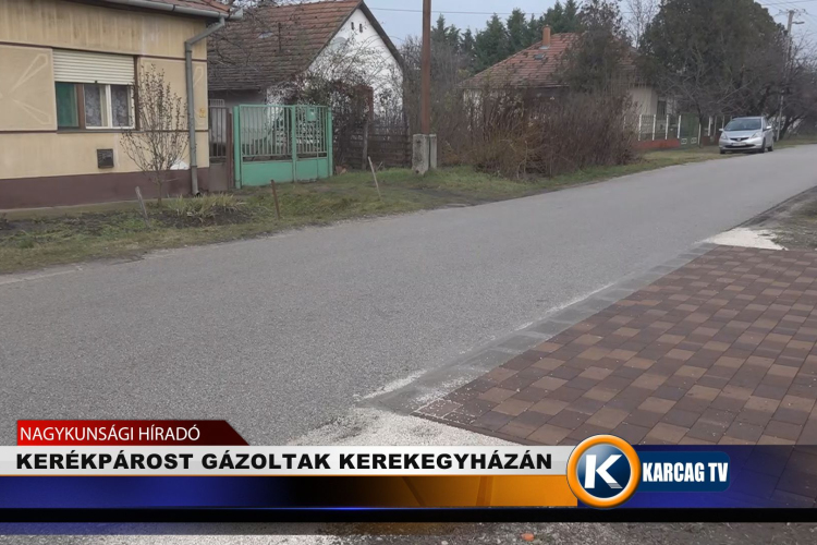 KERÉKPÁROST GÁZOLTAK KEREKEGYHÁZÁN