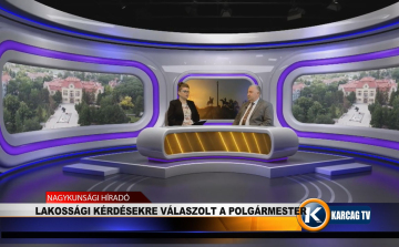 LAKOSSÁGI KÉRDÉSEKRE VÁLASZOLT A POLGÁRMESTER 