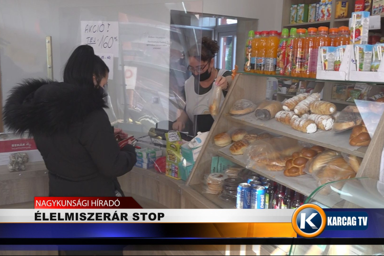 ÉLELMISZERÁRSTOP
