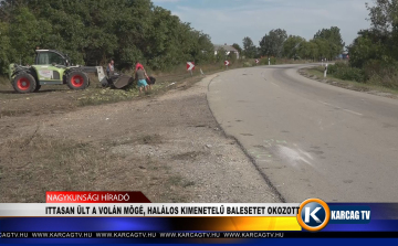 ITTASAN ÜLT A VOLÁN MÖGÉ, HALÁLOS KIMENETELŰ BALESETET OKOZOTT 