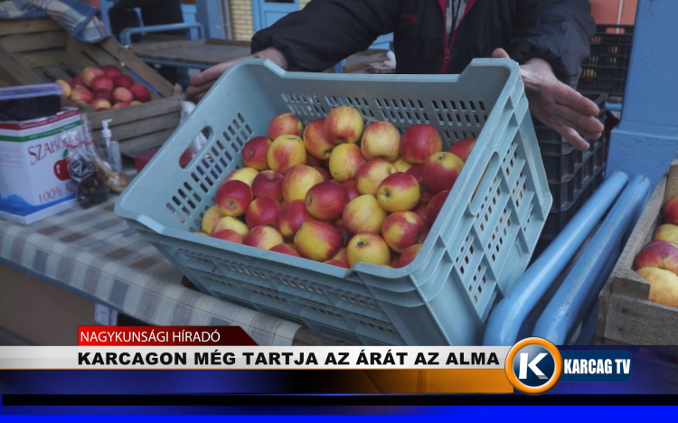 Karcagon még tartja az árát az alma