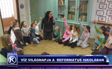 VÍZ VILÁGNAPJA A KARCAGI NAGYKUN REFORMÁTUS ÁLTALÁNOS ISKOLÁBAN