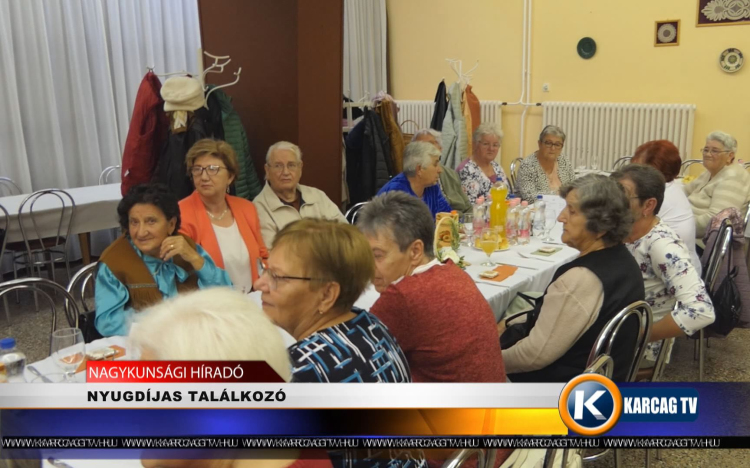  NYUGDÍJAS TALÁLKOZÓ