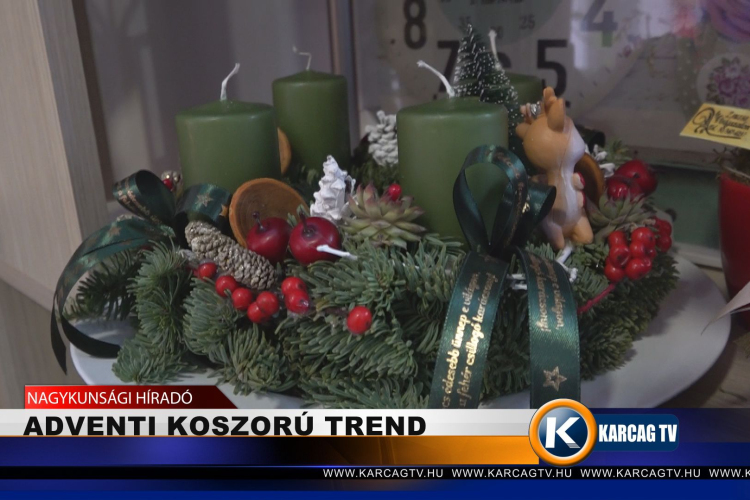 ADVENTI KOSZORÚ TREND  