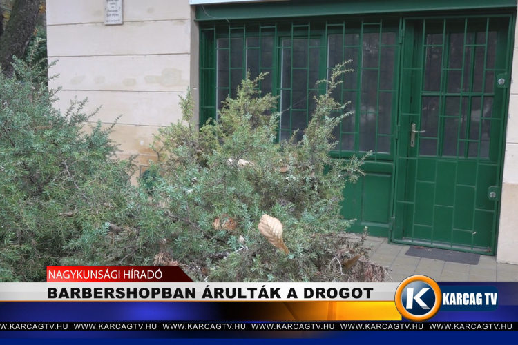 BARBERSHOPBAN ÁRULTÁK A DROGOT