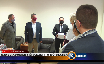 Újabb adomány érkezett a kórházba