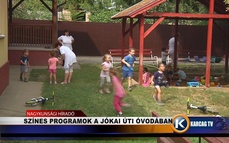 SZÍNES PROGRAMOK A JÓKAI ÚTI ÓVODÁBAN