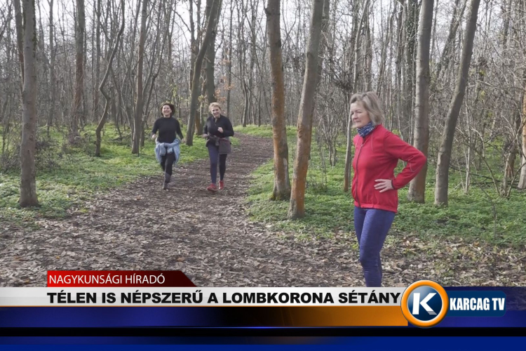 TÉLEN IS NÉPSZERŰ A LOMBKORONA SÉTÁNY