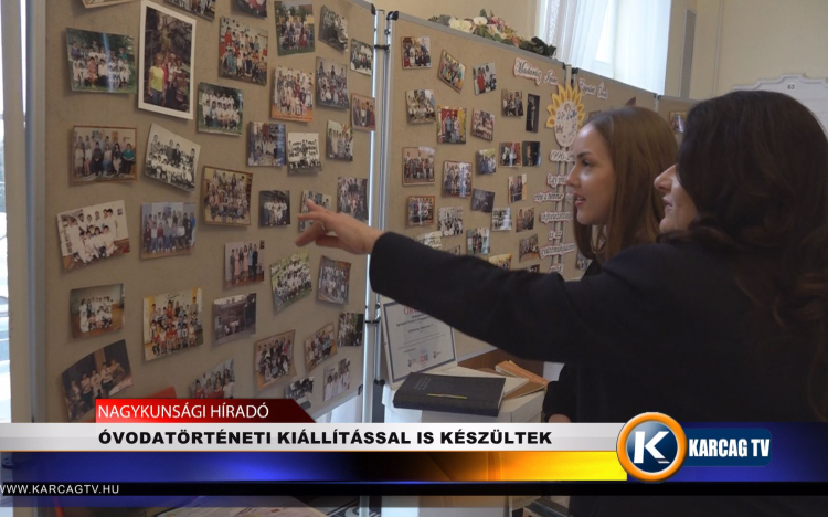 ÓVODATÖRTÉNETI KIÁLLÍTÁSSAL IS KÉSZÜLTEK