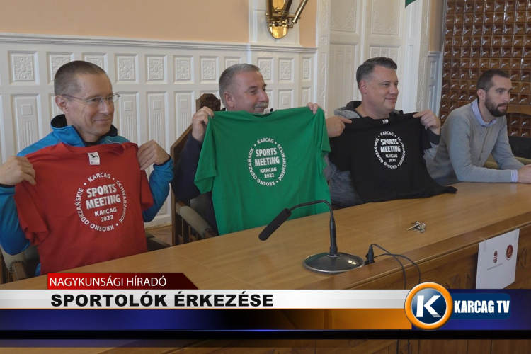SPORTOLÓK ÉRKEZÉSE 