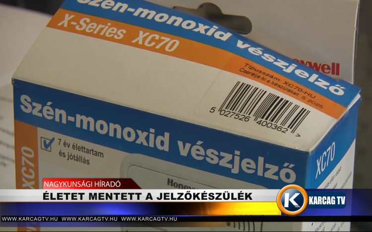 ÉLETET MENTETT A JELZŐKÉSZÜLÉK