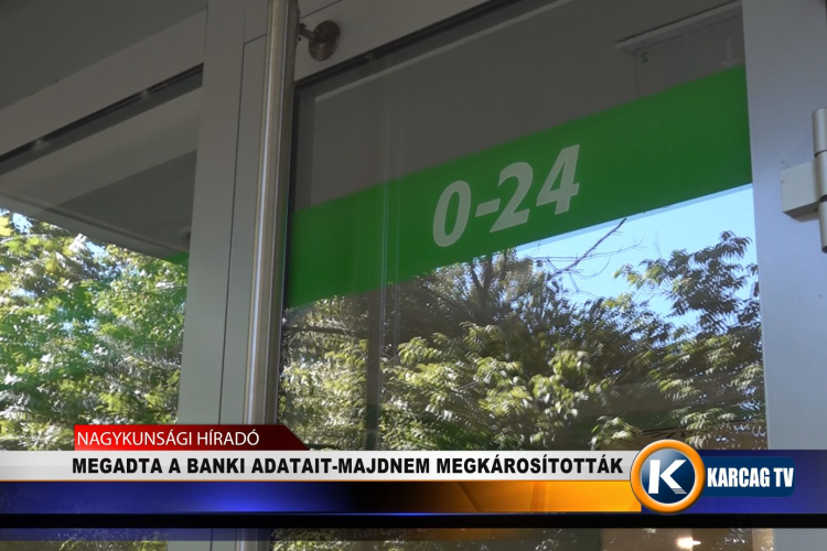 MEGADTA A BANKI ADATAIT-MAJDNEM MEGKÁROSÍTOTTÁK