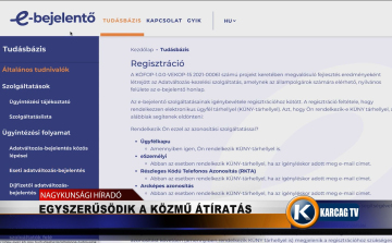EGYSZERŰSÖDIK A KÖZMŰ ÁTÍRATÁS