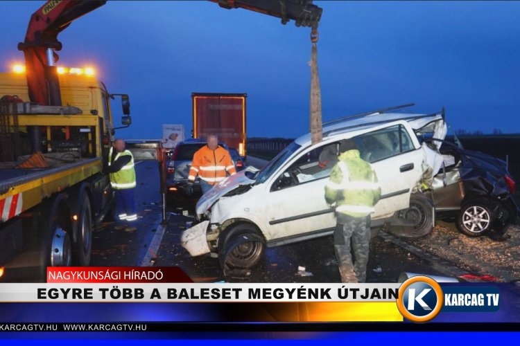 Egyre több a baleset megyénk útjain