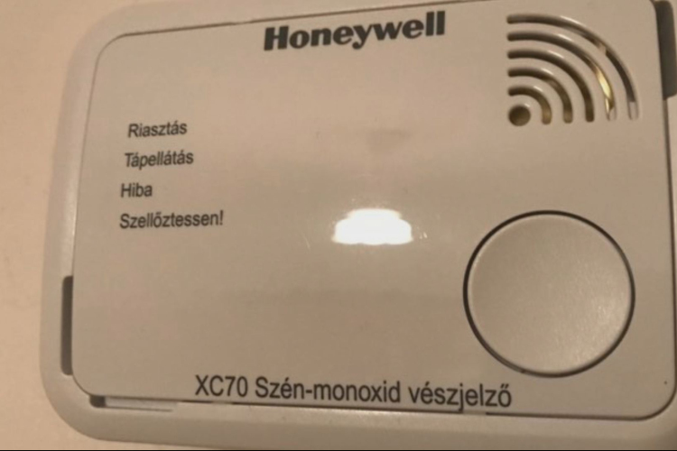  Ismét bebizonyosodott a szén-monoxid-érzékelő hasznossága