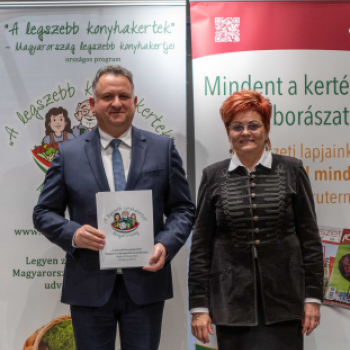 Magyarország Legszebb Konyhakertjei országos díjátadó