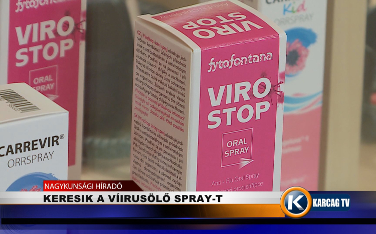 Keresik a vírusölő spray-t