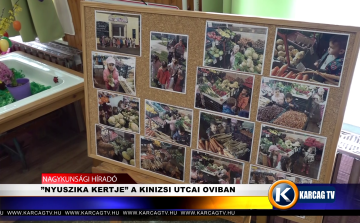 ”NYUSZIKA KERTJE” A KINIZSI UTCAI OVIBAN