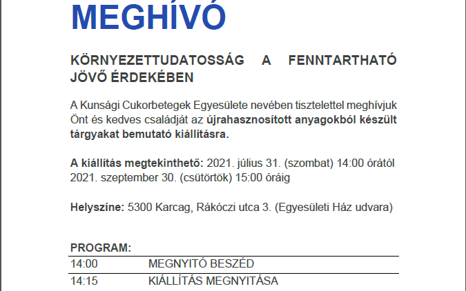 Közösségi élet - szemléletformálási program