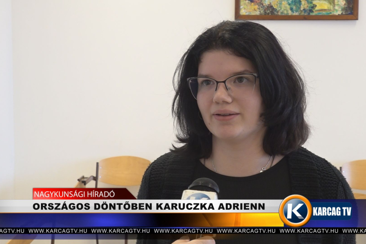 ORSZÁGOS DÖNTŐBEN KARUCZKA ADRIENN