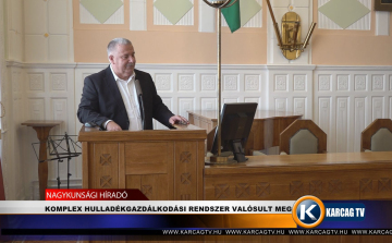 KOMPLEX HULLADÉKGAZDÁLKODÁSI RENDSZER VALÓSULT MEG