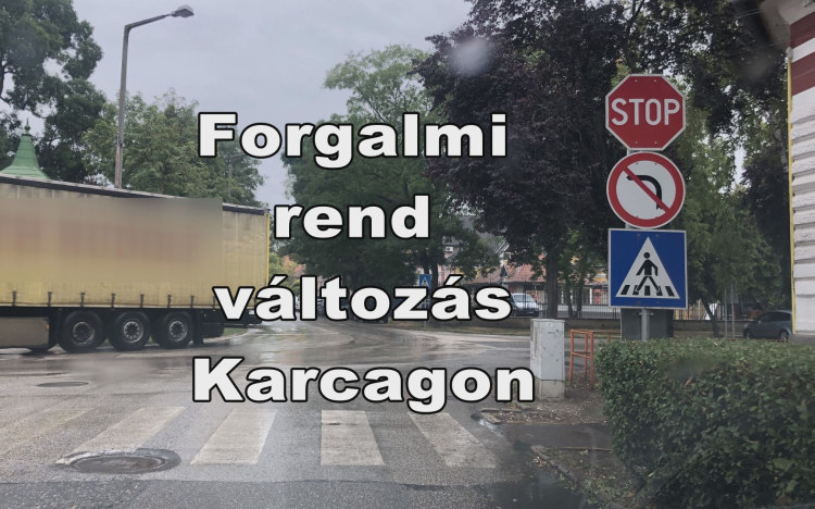 Forgalmi rend változás l