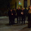 Meggyújtották az első adventi gyertyát