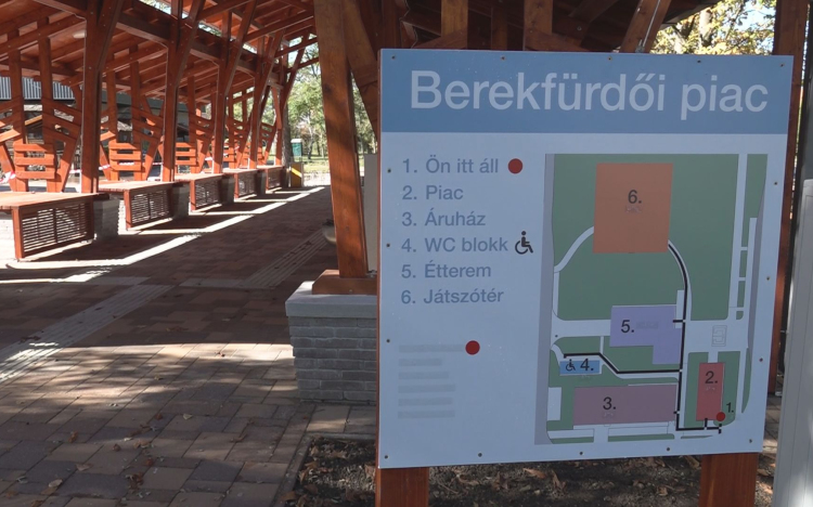  ELKÉSZÜLT AZ ÚJ PIAC BEREKFÜRDŐN
