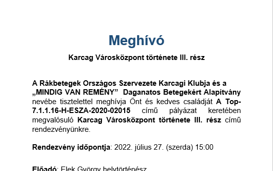 ADD A KEZED - MI SEGÍTÜNK!