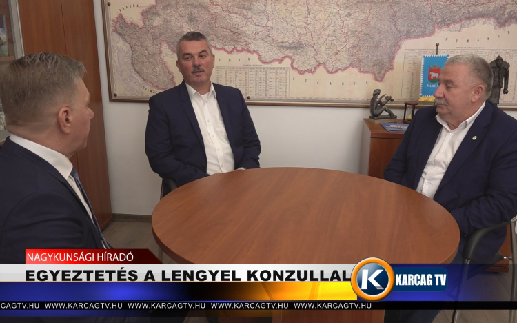 EGYEZTETÉS A LENGYEL KONZULLAL